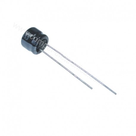 CONDENSATORI ELETTROLITICI 47uF 16V 6,3x5MM 105°