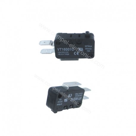 MICRODEVIATORE SWITCH 16A 250Vac SPDT