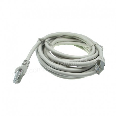 CAVO PATCH CORD FTP CAT6E 5 MT LOGILINK GRIGIO CHIARO