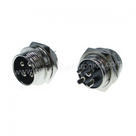 SPINA PANNELLO MICROFONICA 4 POLI