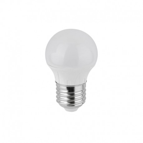 LAMPADA A LED E27 230V 5W 6K MINI BULBO OPACO
