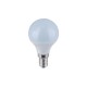 LAMPADA A LED E14 230V 5W 3K MINI BULBO OPACA