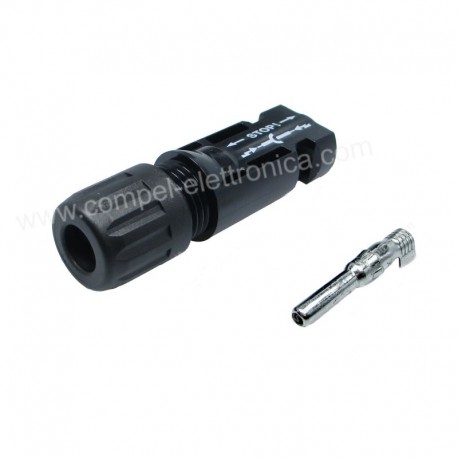 PRESA MASCHIO VOLANTE MC4 PER CAVO 4-6MM