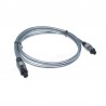 CAVO OTTICO AUDIO DIGITALE TOSLINK MASCHIO MASCHIO 1MT D. CAVO 6MM