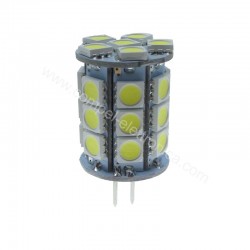 LAMPADINA A LED G4 10-30V 3,5W 6K 27 LED VERTICALE