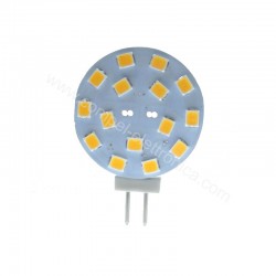 LAMPADINA A LED G4 10-30V 2,8W 3K 15 LED VERTICALE