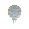 LAMPADINA A LED G4 10-30V 2W 3K 12 LED VERTICALE