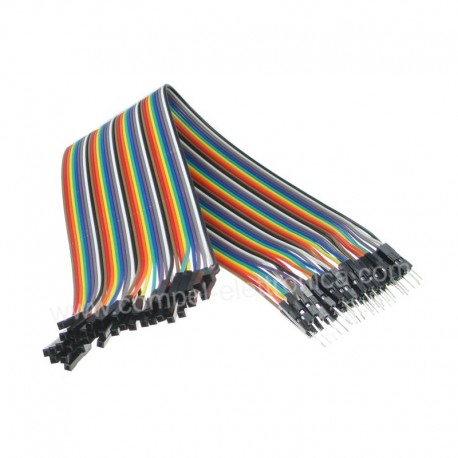 JUMPER MASCHIO-FEMMINA 30CM VARI COLORI 40PZ DUPONT