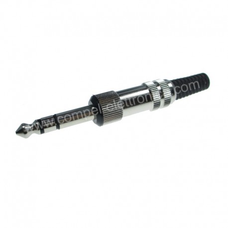 SPINA JACK STEREO Ø 6,3MM NICHELATO qualità superiore JAPAN