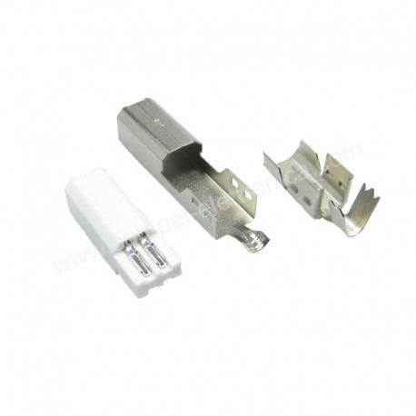 SPINA USB TIPO "B" SCHERMATO DA SALDARE SU CAVO