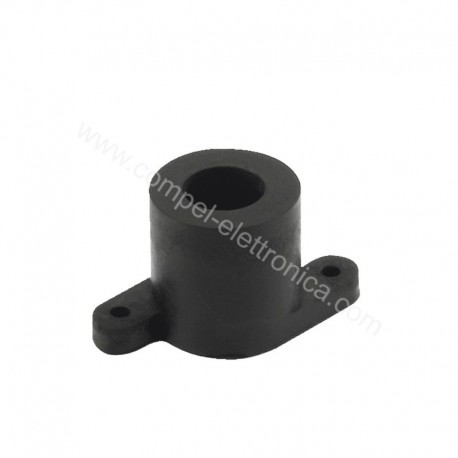 SUPPORTO IN GOMMA PER CAPSULA MICROFONICA DIAM. 6 MM