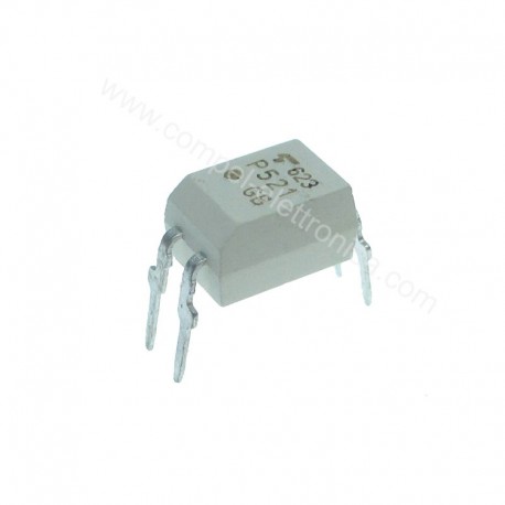 TLP 521 HIGH DENSITY MOUNTING PHOTOTRANS. OPTICALLY COUPLED ISOL. DIP4