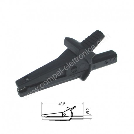 COCCODRILLO DI SICUREZZA ISOLATO ROSSO