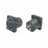 PRESA SPEAKON DA PANNELLO 4 CONTATTI FLANGIA 26X31mm ORIG. NEUTRIK
