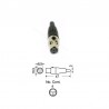 PRESA MICROFONICA MINI XLR 4 POLI