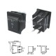 INTERRUTTORE A BASCULA ON-OFF-ON 16A 250V 3 POSIZIONI NERO