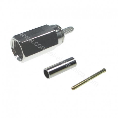 SPINA FME VOLANTE A CRIMPARE CAVO RG174