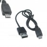 CAVO DATI / RICARICA DA MICRO USB B MASCHIO a USB A MASCHIO 1MT