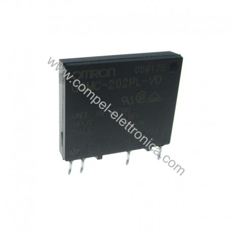 RELÈ G3MC-202PLD-VD 24Vdc 2A SPST-NA (1 form A) SSR SIP4