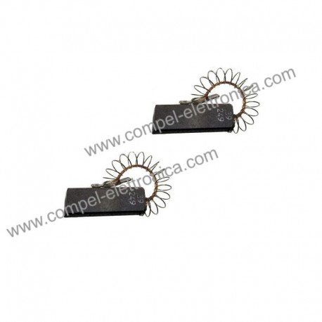 CARBONCINI LARGH.12,3X4,8X44mm CON MOLLA E FILO BOSCH KIT 2PZ