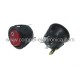 INTERRUTTORE BILANCERE TONDO LUMINOSO OFF-ON (I-O) 10A-250V SPST ROSSO