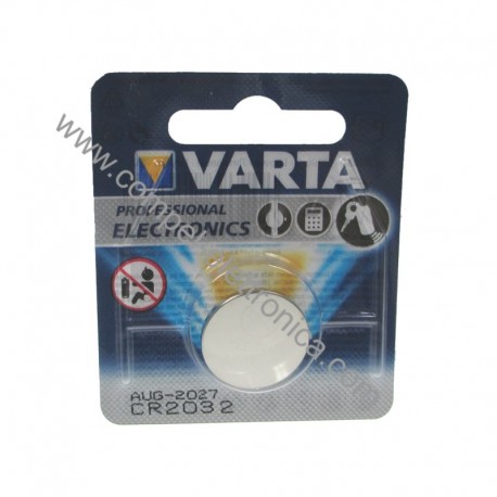 CR 2032 BATTERIA LITIO 3V VARTA