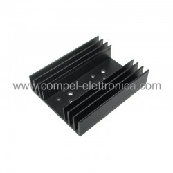 DISSIPATORI TERMICI 2 FORI X TO3 100X80MM