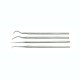 KIT 4 UTENSILI A PUNTA CURVA E DIRITTA 1PK-3178