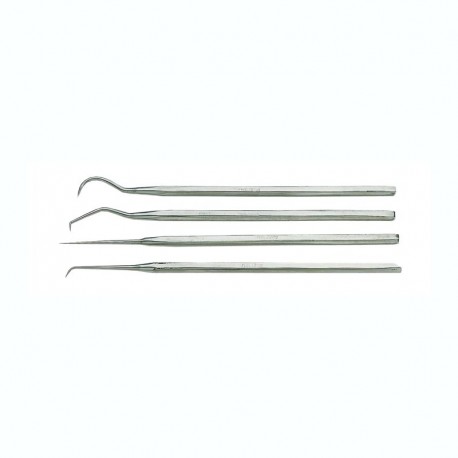 KIT 4 UTENSILI A PUNTA CURVA E DIRITTA 1PK-3178