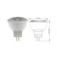 FARETTO A LED GU4 12Vdc/Vac 4W 6K 280Lm MINI DIAM. 35MM ALT. 38,5
