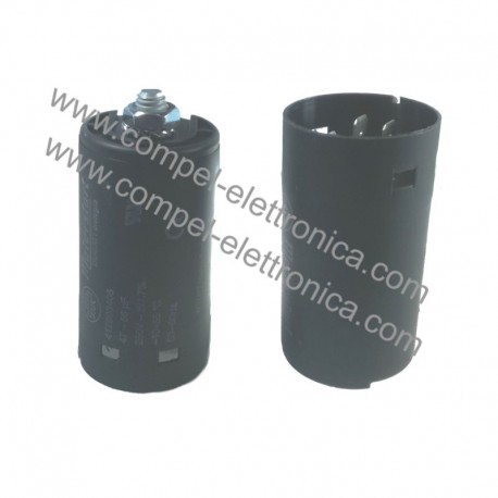 CONDENSATORE AC MOTOR STAR 64UF .. 77MFD 220V