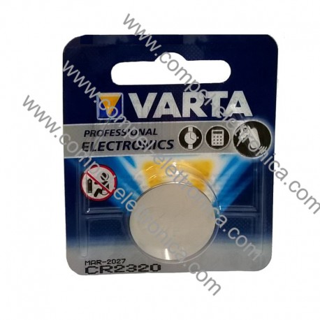 CR 2320 BATTERIA LITIO 3V VARTA