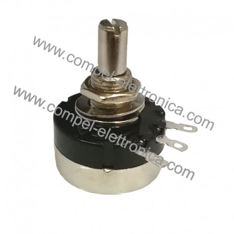 POTENZIOMETRO CARBON FILM LINEARE 50 KOHM