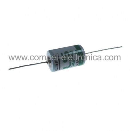 PILA LITIO 1/2AA 3,6V 1200MA ASSIAL/SAFT