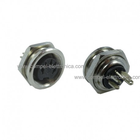 PRESA PANNELLO 5 POLI DIN TIPO RCF (FILETTATURA INTERNA)