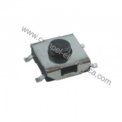 MINI PULSANTE 4 PIN SMD 6,2X6,2X5,2H METALLO