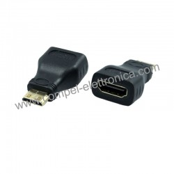 ADATTATORE HDMI FEMMINA / HDMI MINI MASCHIO
