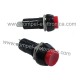 PULSANTE ROSSO 1A 250VAC N.O. NORMALMENTE APERTO