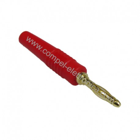 SPINA MICROBANANA DIAM. 2 MM ROSSA FLESSIBILE