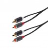 CAVO RCA 2 SPINE MASCHIO / 2 SPINE RCA MASCHIO 10MT PROFESSIONALE 10mt