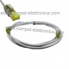 CAVO PATCH CORD FTP (CAT7E) 10MT GRIGIO PIMF CON CONNETTORI RJ45 6A LSOH