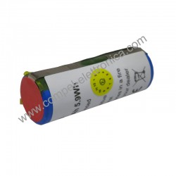 BATTERIA RICARICABILE LI-ION 3,7V 1600mAH PER RASOI BRAUN