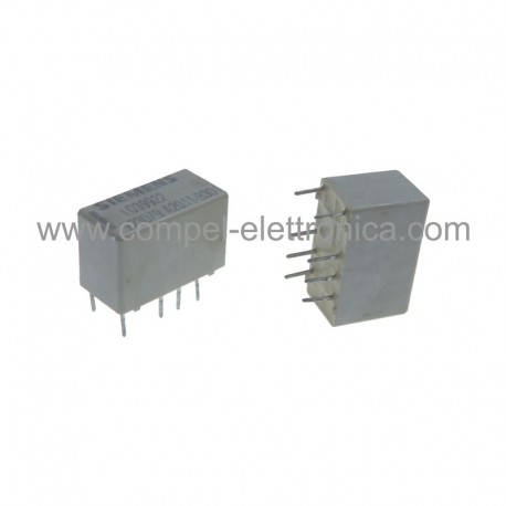 RELÈ V23079-A2011-B301 5VDC 2A 2 SCAMBI CON BOBINA POLARIZZATA