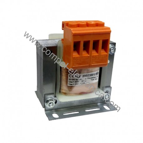 TRASFORMATORI 30W 24V 400V DA PANNELLO SINGOLI SECONDARI