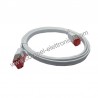 CAVO PATCH CORD FTP CAT6E 1 MT PIATTO LOGILINK