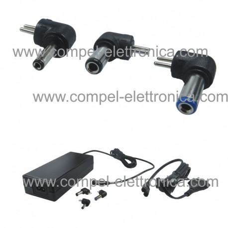 ALIMENTATORE SWITCH 9V 3A 27W 3 CONNETTORI 4,8x1,7mm, 5,5x2,1mm, 5,5x2,5