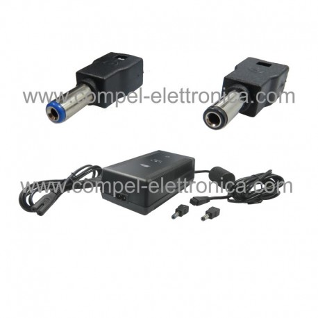 ALIMENTATORE SWITCH 24V 5A 120W 2 CONNETTORI 5,5x2,1mm / 5,5x2,5mm