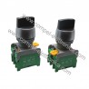 INTERRUTTORE 3 POSIZIONI CON MANOPOLA 240VAC 3A IP65 2 CONTATTI N.O.