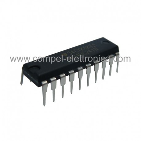 SN 74 HC 241N IC OCTAL CUFFERS AND LINE DRIVERS 3-STATE OUTPUTS DIP14