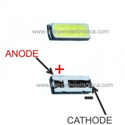 DIODO LED 4014 3V PER BARRE RETROILLUMINAZIONE TV LED LG, SAMSUNG
